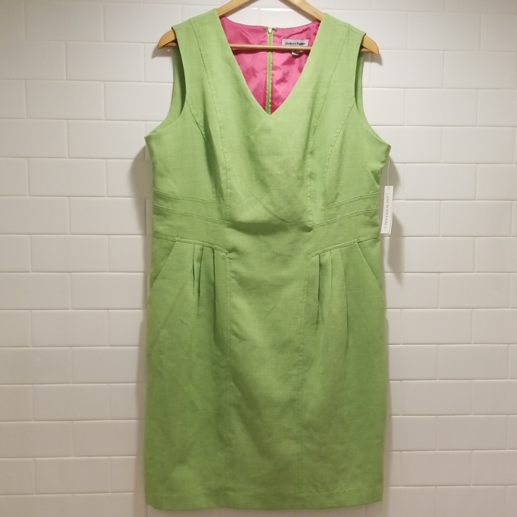 Lime Green Dress
